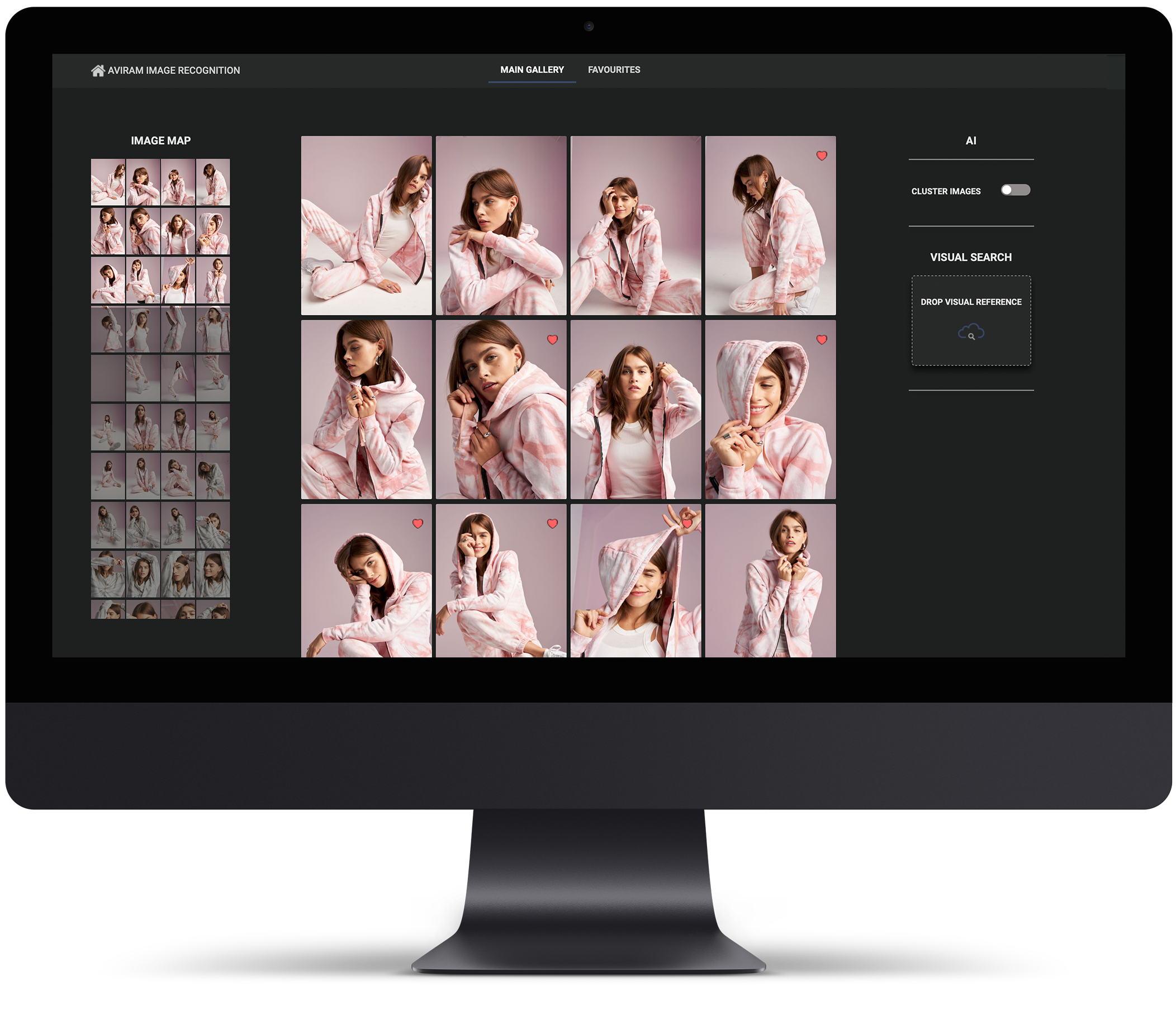 AirSelects gallery view